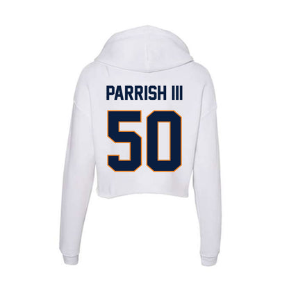 UTEP - NCAA Football : Leander Parrish III - Women's Crop Fleece Hoodie-1