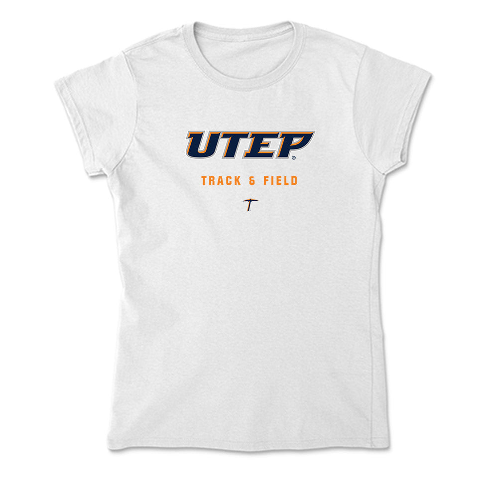 UTEP - NCAA Women's Track & Field : Addison Stricklin - Soft Style Women’s T-Shirt-0