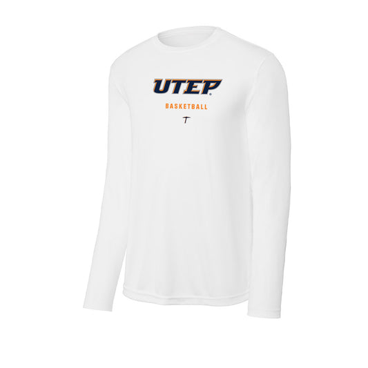 UTEP - NCAA Women's Basketball : Portia Adams - Activewear Long Sleeve T-Shirt-0