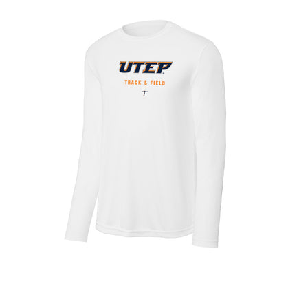 UTEP - NCAA Men's Track & Field : Malin Arnoldussen - Activewear Long Sleeve T-Shirt-0