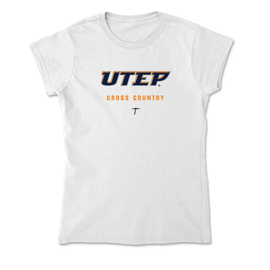 UTEP - NCAA Women's Cross Country : Alexa Rangel - Soft Style Women’s T-Shirt-0