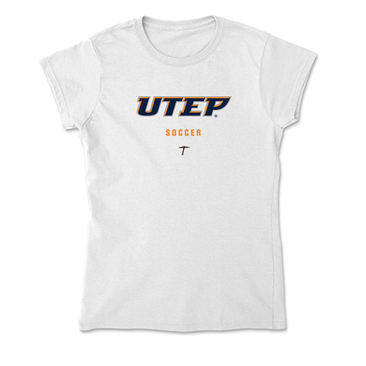 UTEP - NCAA Women's Soccer : gianna wilbur - Soft Style Women’s T-Shirt-0