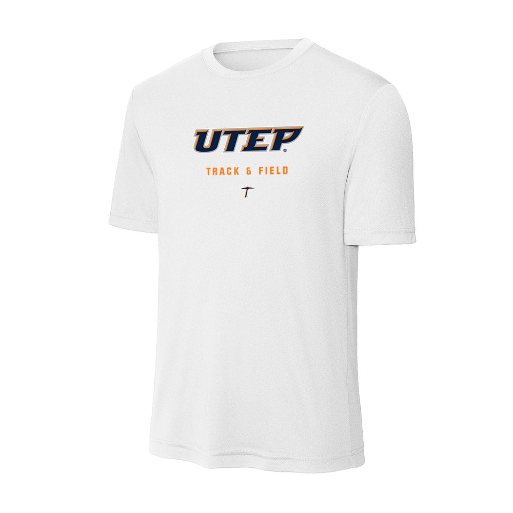 UTEP - NCAA Women's Track & Field : Addison Stricklin - Activewear T-Shirt-0