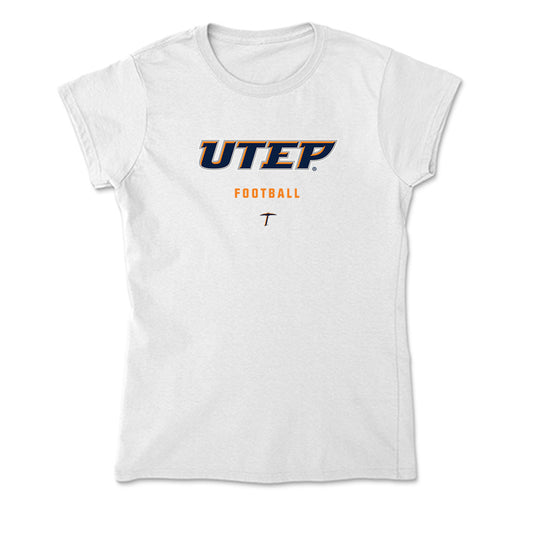 UTEP - NCAA Football : Daveon Singleton - Soft Style Women’s T-Shirt-0