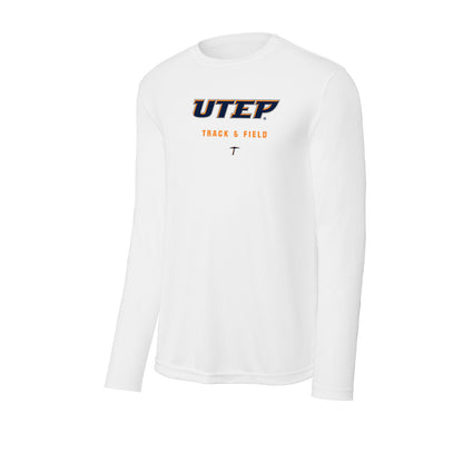 UTEP - NCAA Women's Track & Field : Cailee Phillips - Activewear Long Sleeve T-Shirt-0