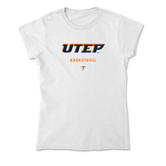 UTEP - Men's Basketball Legends : Randy Culpepper - Soft Style Women’s T-Shirt-0
