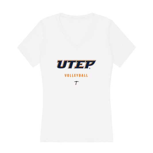 UTEP - NCAA Women's Volleyball : Kalia Kohler - Women's V-Neck T-Shirt-0