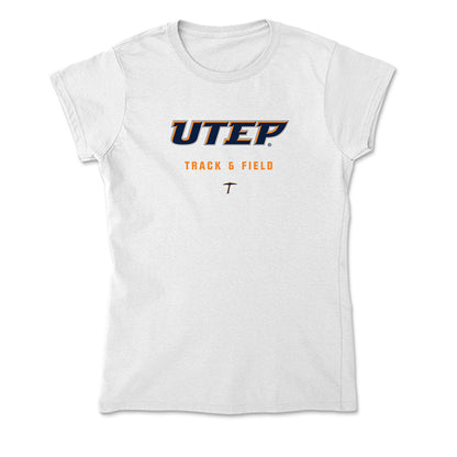 UTEP - NCAA Women's Track & Field : Cailee Phillips - Soft Style Women’s T-Shirt-0