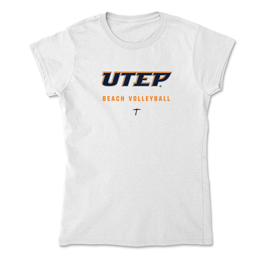 UTEP - NCAA Beach Volleyball : Alexa Gonzale - Soft Style Women’s T-Shirt-0