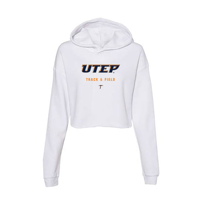UTEP - NCAA Men's Track & Field : Malin Arnoldussen - Women's Crop Fleece Hoodie-0