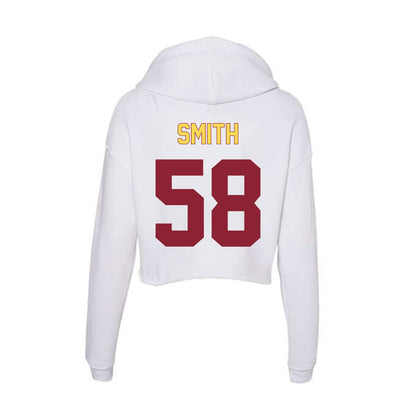 NSU - NCAA Football : Zach Smith - Women's Crop Fleece Hoodie-1