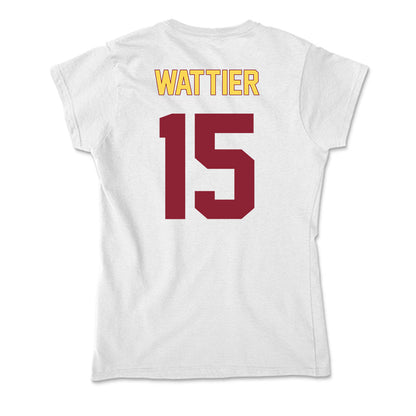 NSU - NCAA Women's Volleyball : Sidonia Wattier - Soft Style Women’s T-Shirt-1