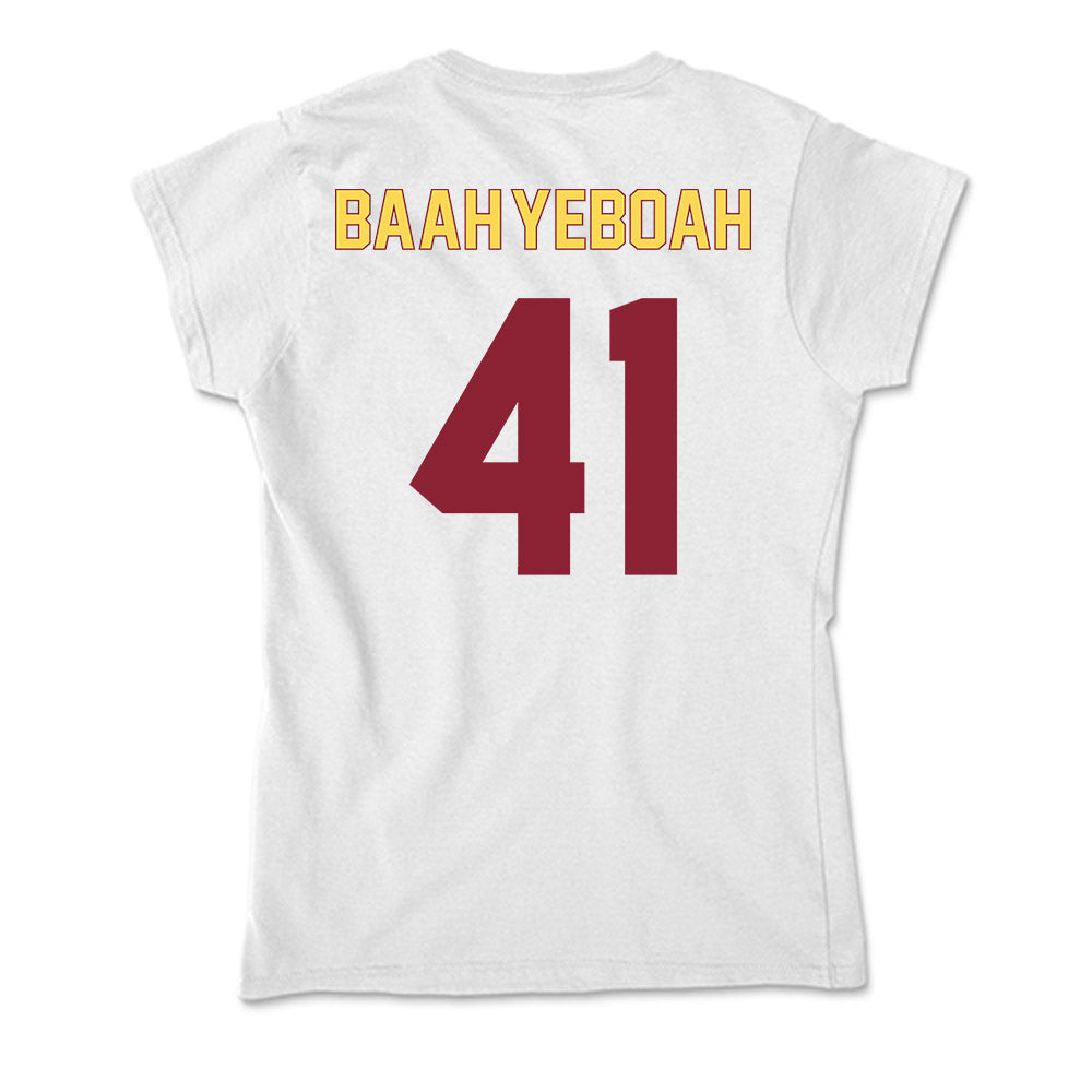 NSU - NCAA Men's Basketball : Marley Baah-Yeboah - Soft Style Women’s T-Shirt-1