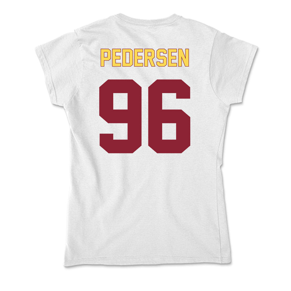 NSU - NCAA Football : Brock Pedersen - Soft Style Women’s T-Shirt-1