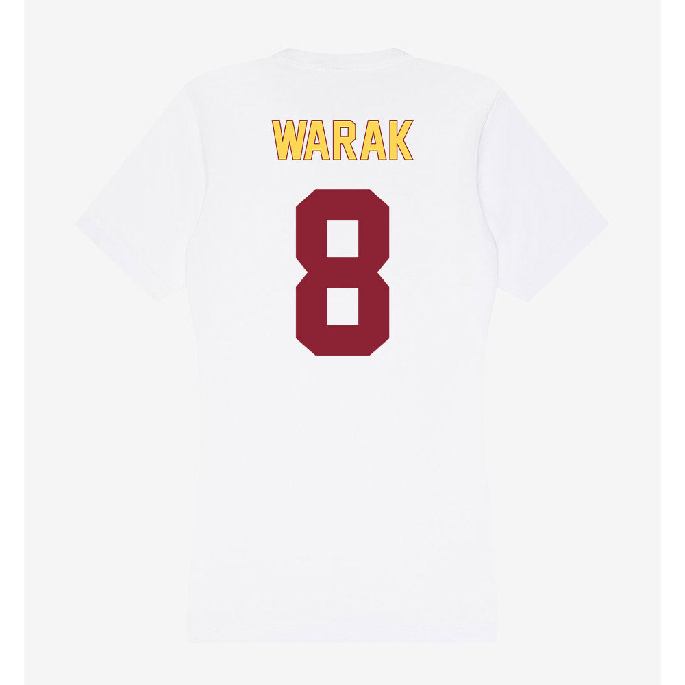 NSU - NCAA Softball : Shayla Warak - Women's V-Neck T-Shirt-1