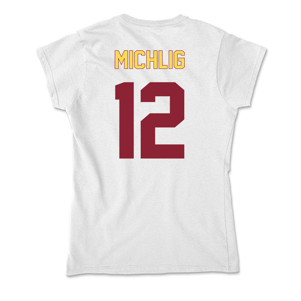 NSU - NCAA Football : Landon Michlig - Soft Style Women’s T-Shirt-1