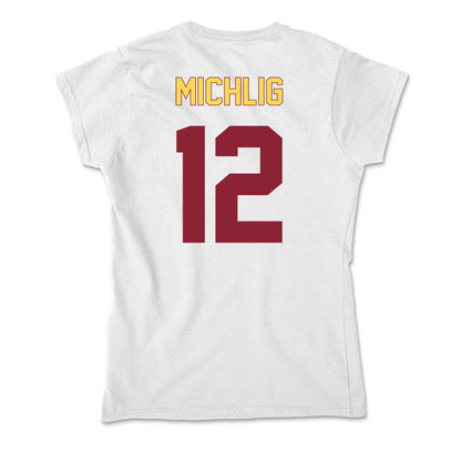 NSU - NCAA Football : Landon Michlig - Soft Style Women’s T-Shirt-1