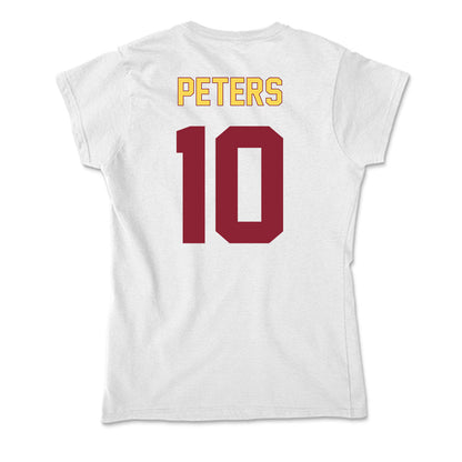NSU - NCAA Women's Soccer : Deshani Peters - Soft Style Women’s T-Shirt-1