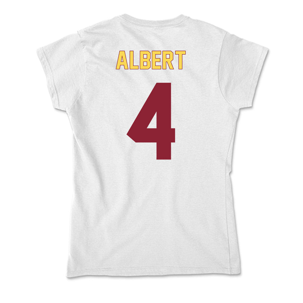 NSU - NCAA Women's Soccer : Kylie Albert - Soft Style Women’s T-Shirt-1