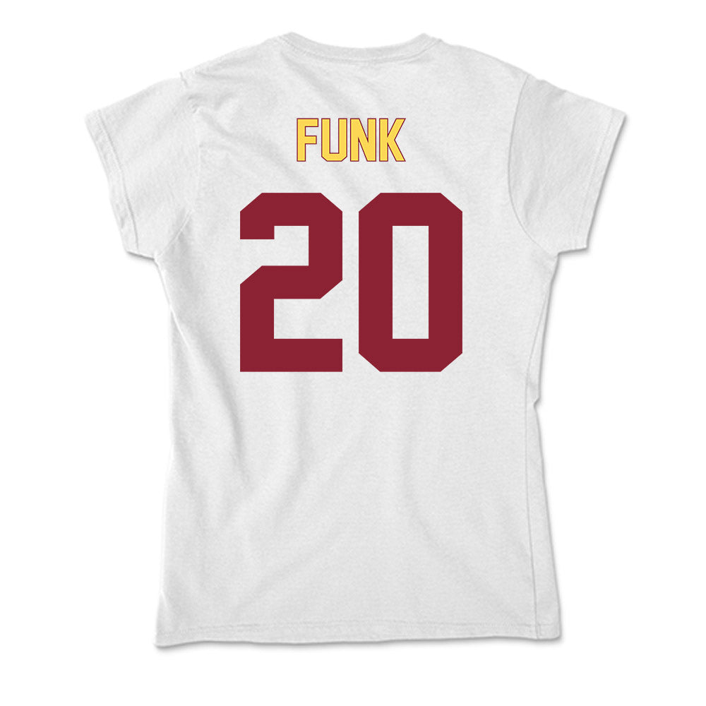 NSU - NCAA Women's Soccer : Savannah Funk - Soft Style Women’s T-Shirt-1
