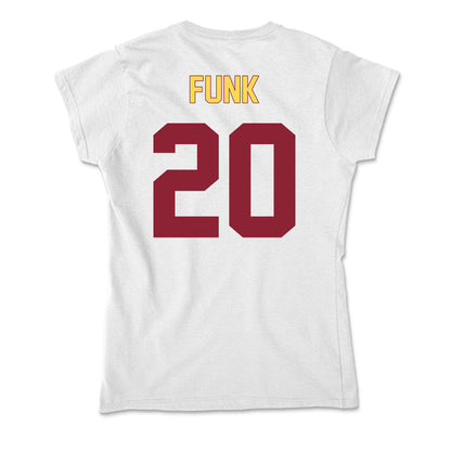 NSU - NCAA Women's Soccer : Savannah Funk - Soft Style Women’s T-Shirt-1