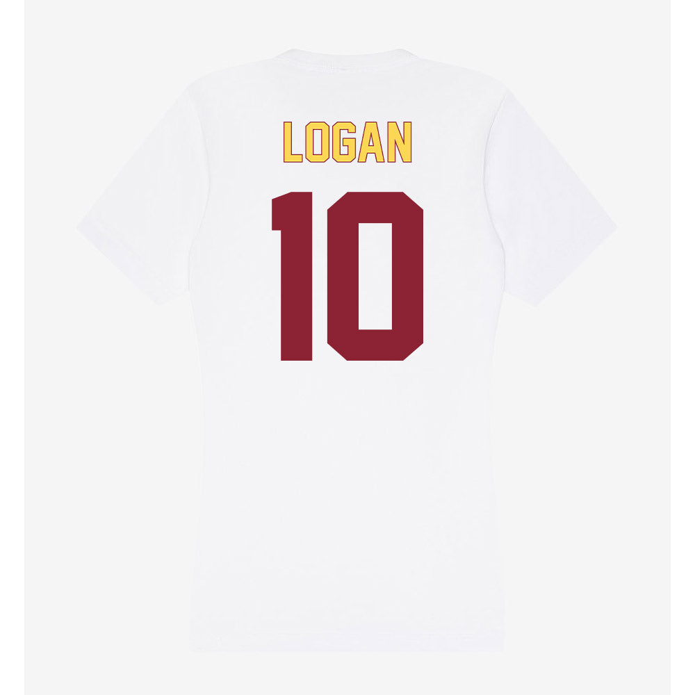 NSU - NCAA Football : Cooper Logan - Women's V-Neck T-Shirt-1