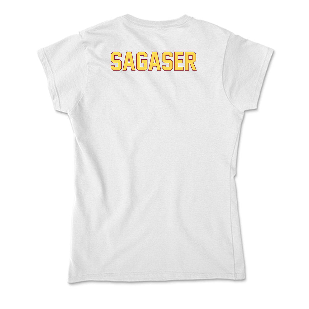 NSU - NCAA Men's Track & Field : Jared Sagaser - Soft Style Women’s T-Shirt-1