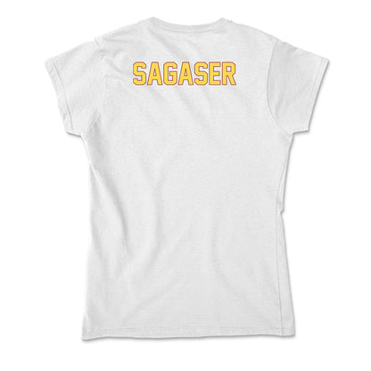 NSU - NCAA Men's Track & Field : Jared Sagaser - Soft Style Women’s T-Shirt-1