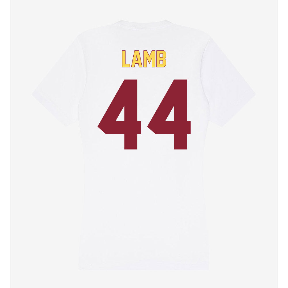 NSU - NCAA Baseball : Casey Lamb - Women's V-Neck T-Shirt-1