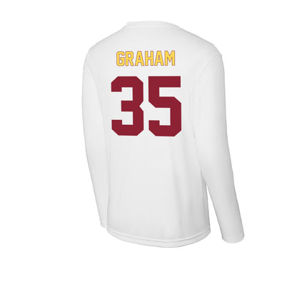 NSU - NCAA Women's Basketball : Telia Graham - Activewear Long Sleeve T-Shirt-1