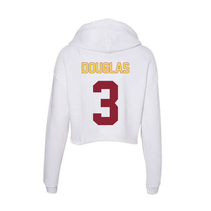 NSU - NCAA Women's Volleyball : Avery Douglas - Women's Crop Fleece Hooded Sweatshirt-1