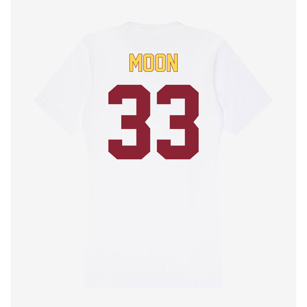 NSU - NCAA Football : Brady Moon - Women's V-Neck T-Shirt-1
