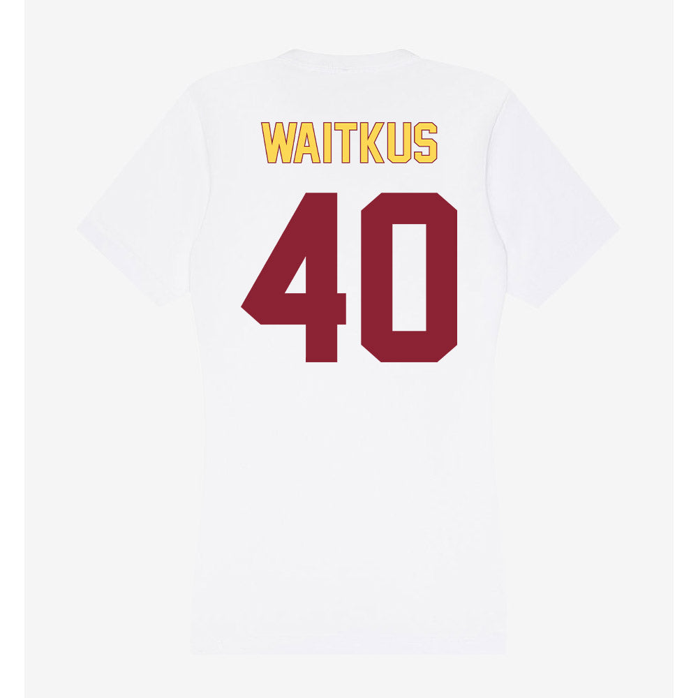 NSU - NCAA Football : Jackson Waitkus - Women's V-Neck T-Shirt-1