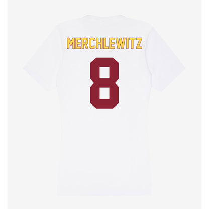 NSU - NCAA Softball : Morgan Merchlewitz - Women's V-Neck T-Shirt-1