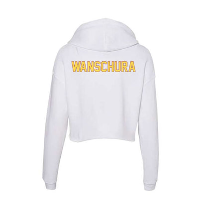 NSU - NCAA Women's Swimming & Diving : Ella Wanschura - Women's Crop Fleece Hoodie-1