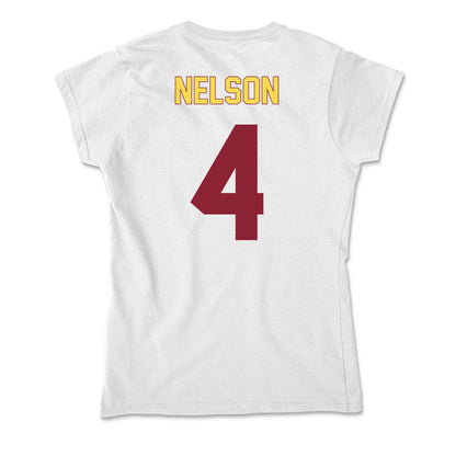 NSU - NCAA Women's Volleyball : Lydia Nelson - Soft Style Women’s T-Shirt-1