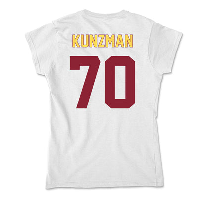 NSU - NCAA Football : Jeffrey Kunzman - Soft Style Women’s T-Shirt-1