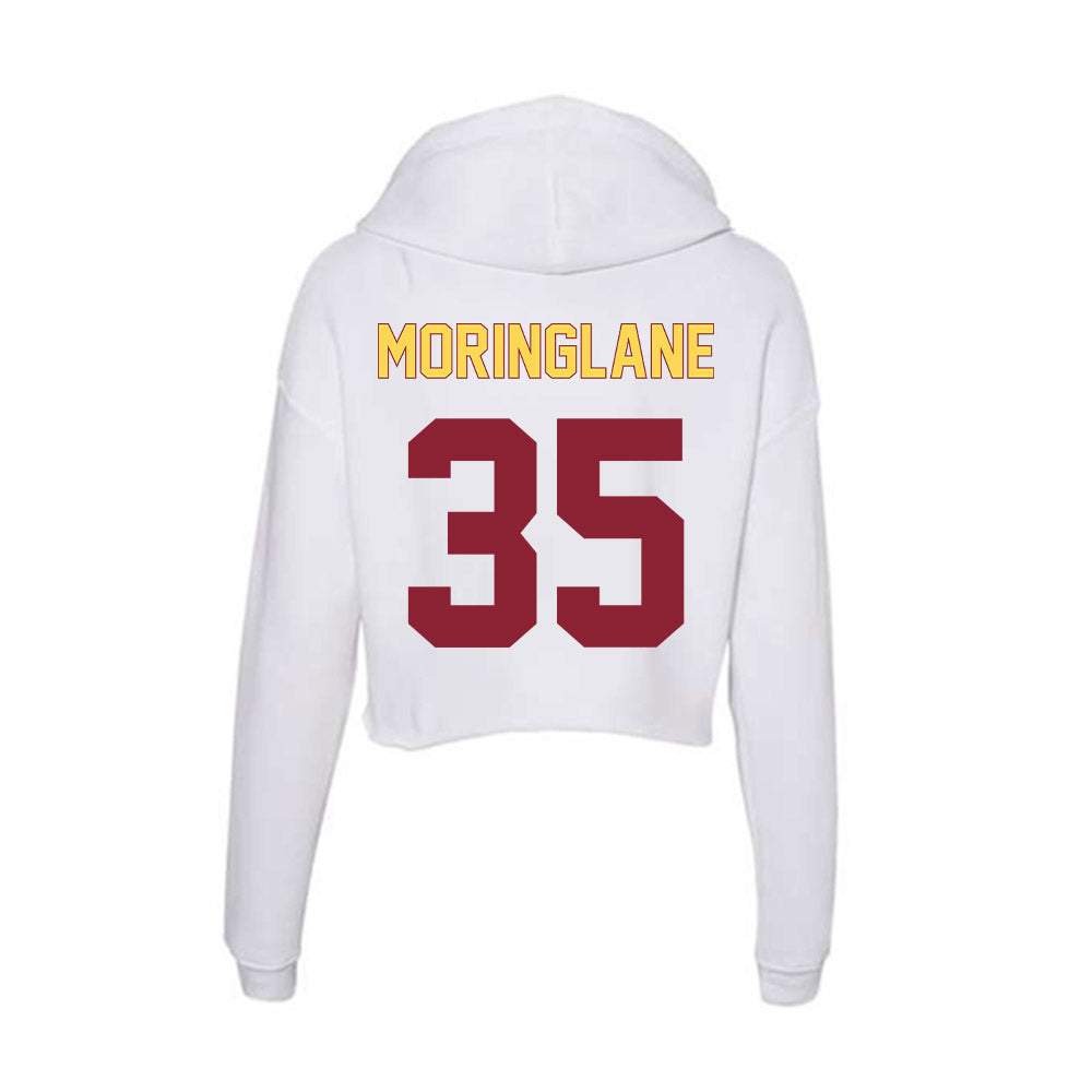 NSU - NCAA Football : Noah Moringlane - Women's Crop Fleece Hoodie-1