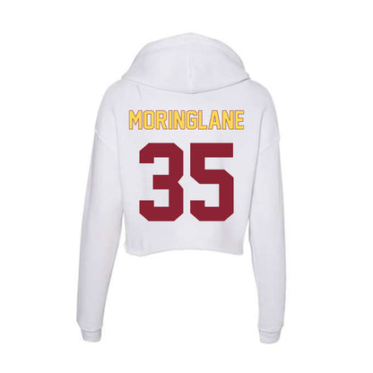 NSU - NCAA Football : Noah Moringlane - Women's Crop Fleece Hoodie-1