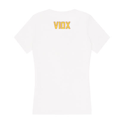 NSU - NCAA Wrestling : Ayden Viox - Women's V-Neck T-Shirt-1