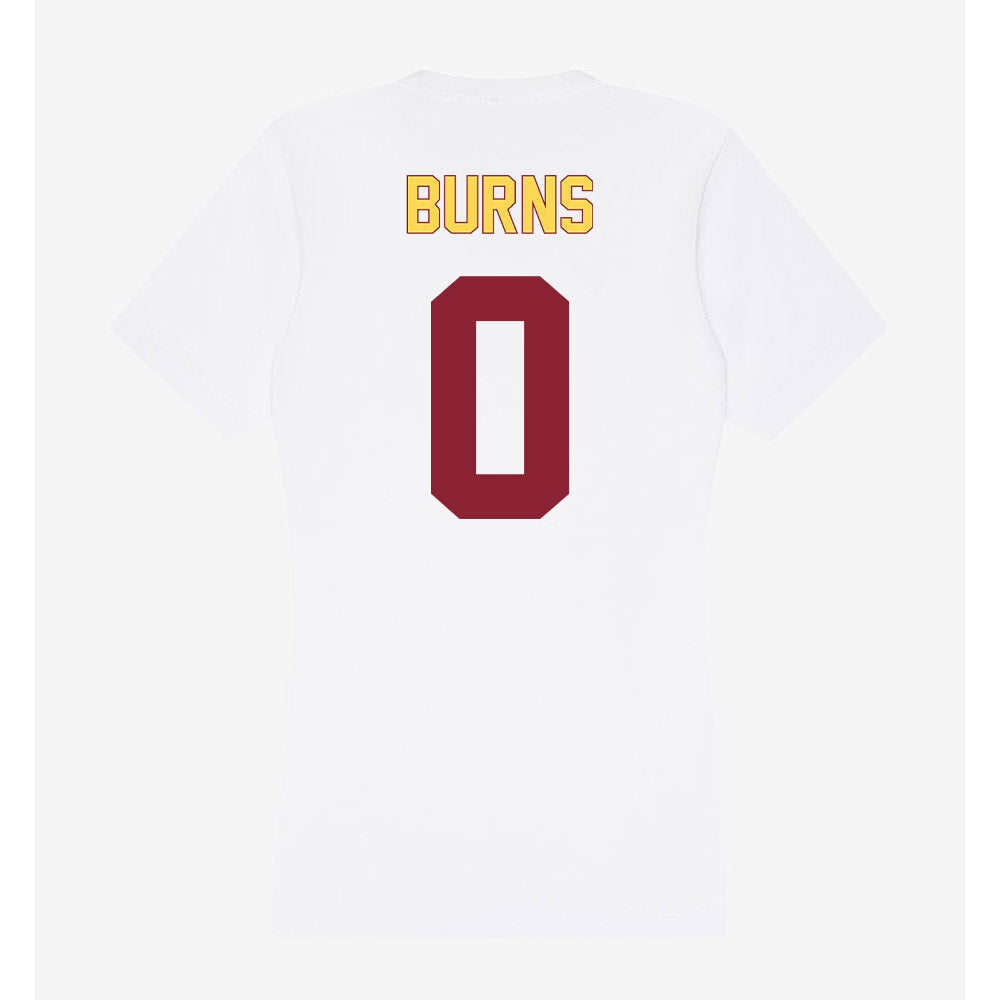 NSU - NCAA Women's Soccer : Audrey Burns - Women's V-Neck T-Shirt-1
