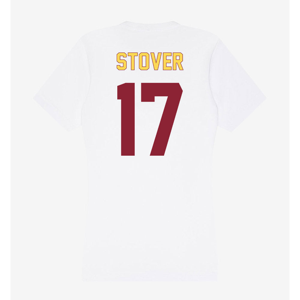 NSU - NCAA Softball : Kinsley Stover - Women's V-Neck T-Shirt-1
