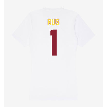 NSU - NCAA Women's Basketball : Reagan Rus - Women's V-Neck T-Shirt-1