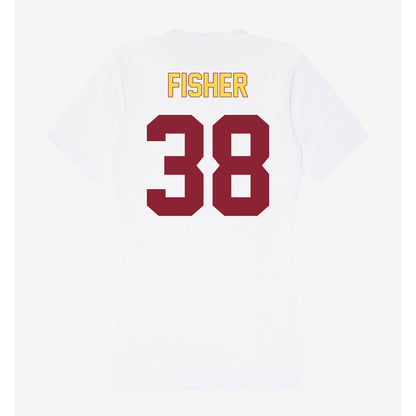NSU - NCAA Football : Grayson Fisher - Women's V-Neck T-Shirt-1