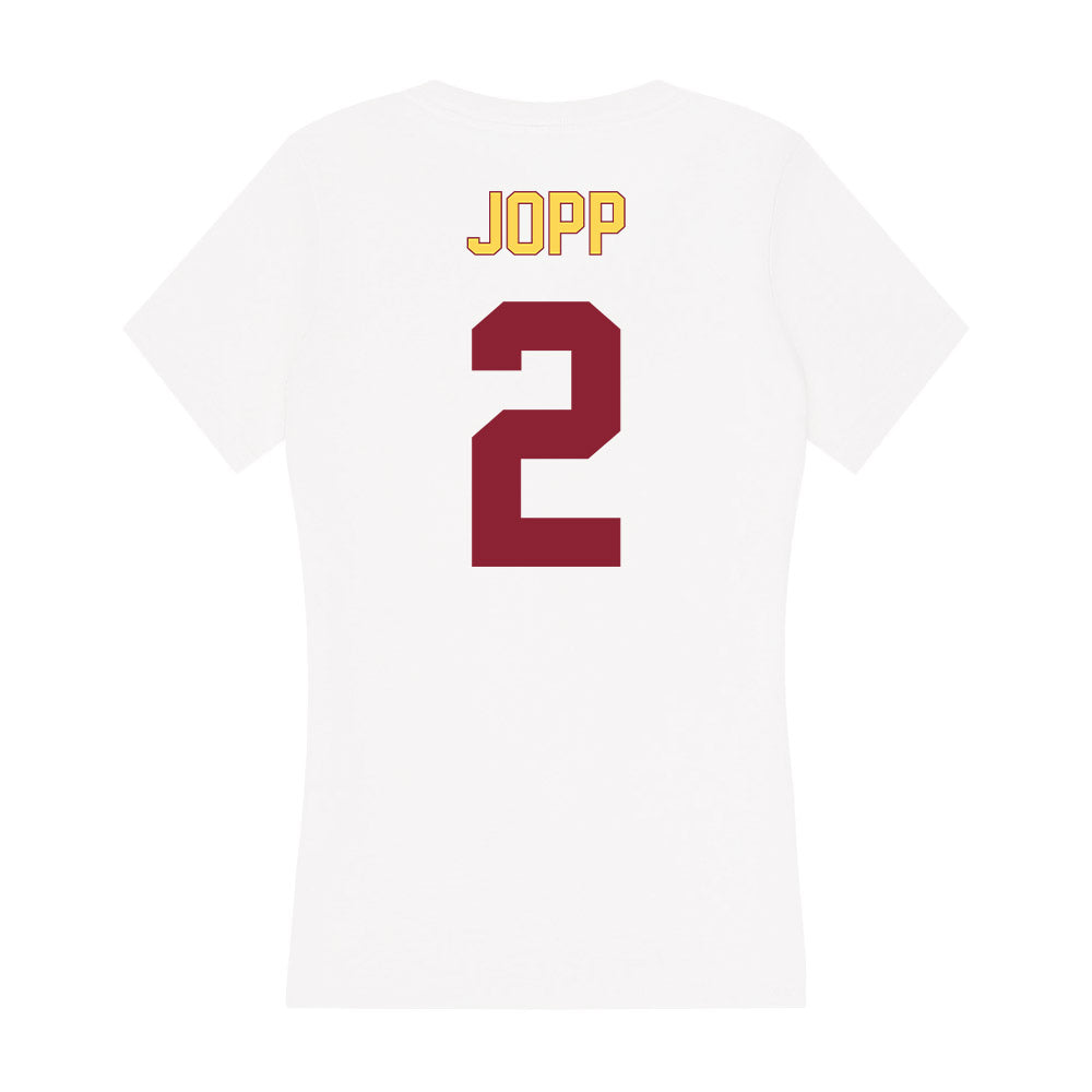 NSU - NCAA Football : Elijah Jopp - Women's V-Neck T-Shirt-1