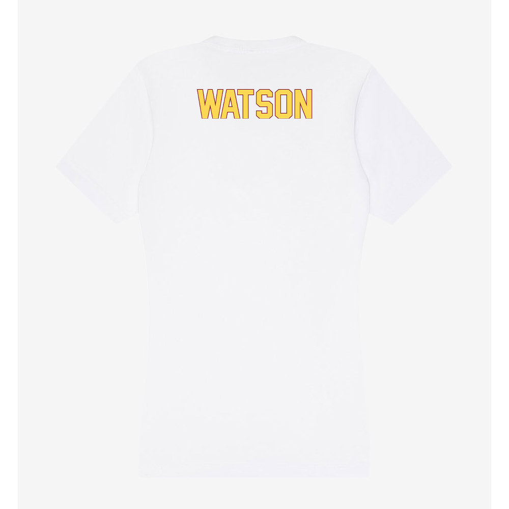 NSU - NCAA Men's Track & Field : Gunner Watson - Women's V-Neck T-Shirt-1