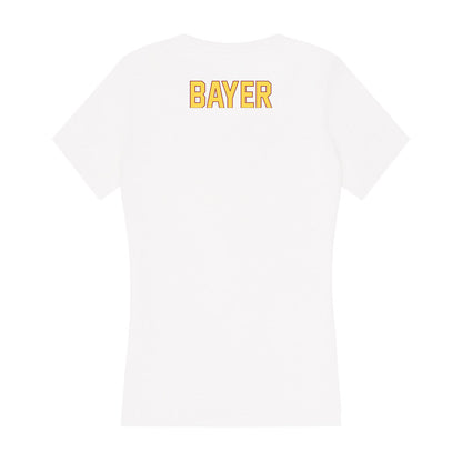 NSU - NCAA Men's Track & Field : Noah Bayer - Women's V-Neck T-Shirt-1