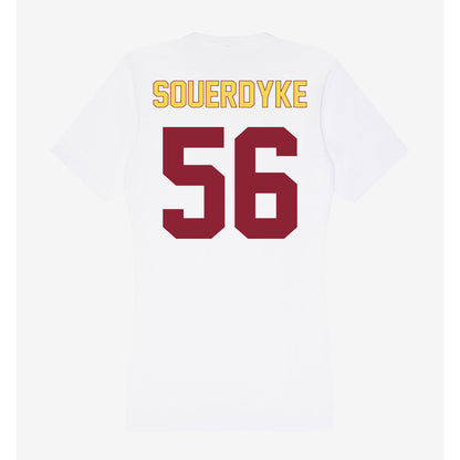 NSU - NCAA Football : Sam Souerdyke - Women's V-Neck T-Shirt-1