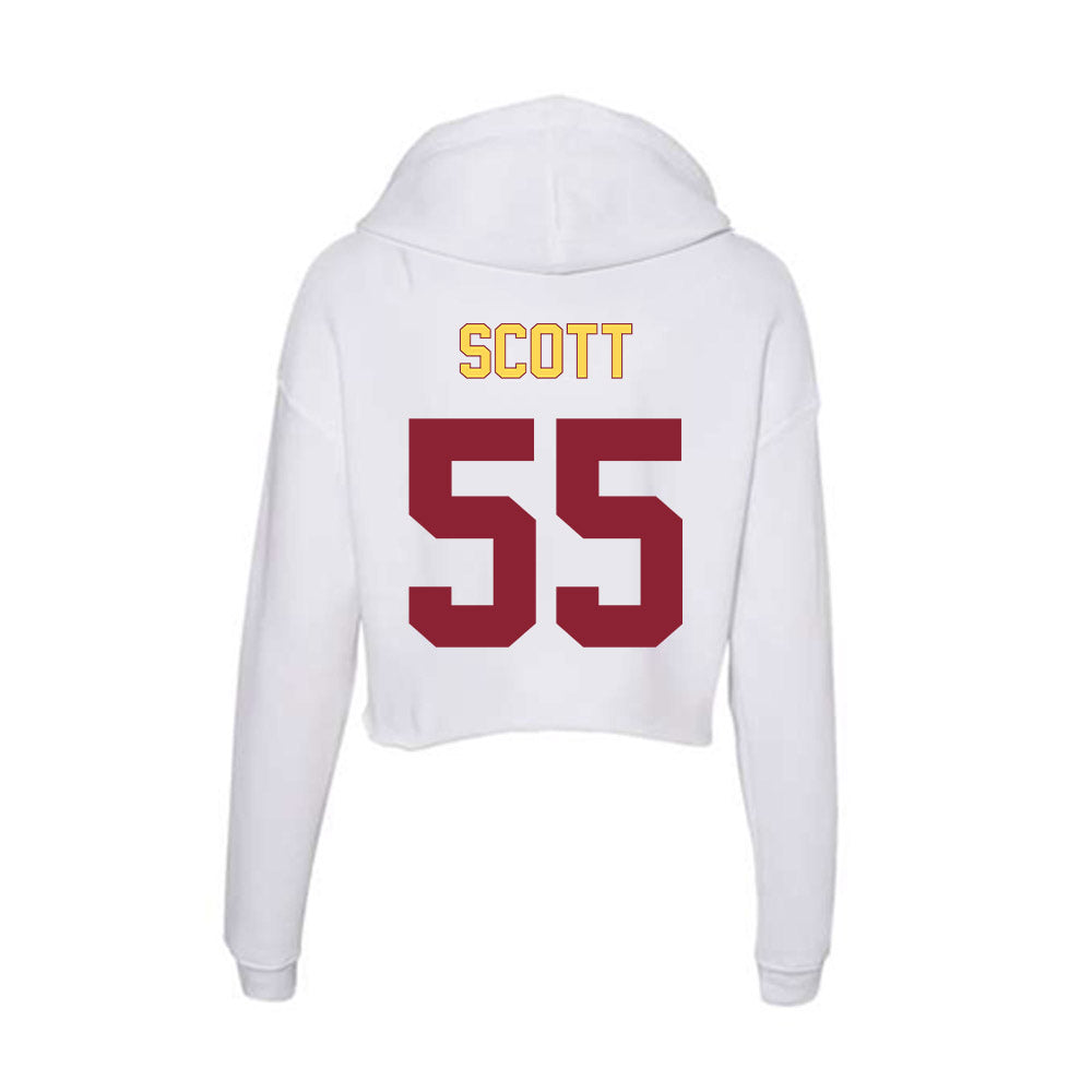 NSU - NCAA Football : max scott - Women's Crop Fleece Hoodie-1