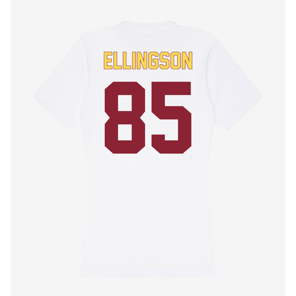NSU - NCAA Football : Brock Ellingson - Women's V-Neck T-Shirt-1
